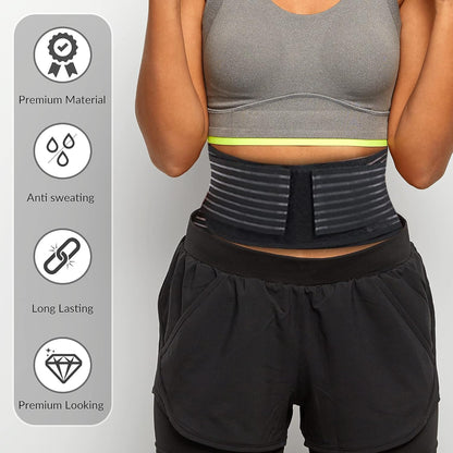 Back Support with Magnet, Tourmaline Back Braces for Lower Back Pain Relief